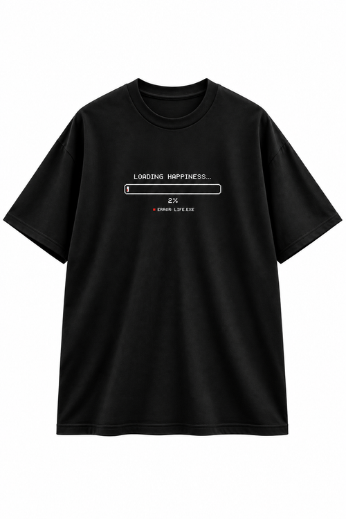 Loading Happiness Oversized T-Shirt
