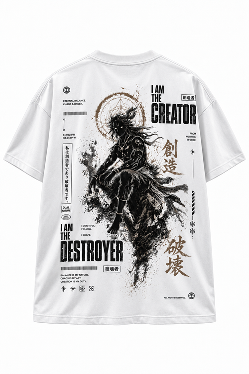 Creator Destroyer Oversized T-Shirt