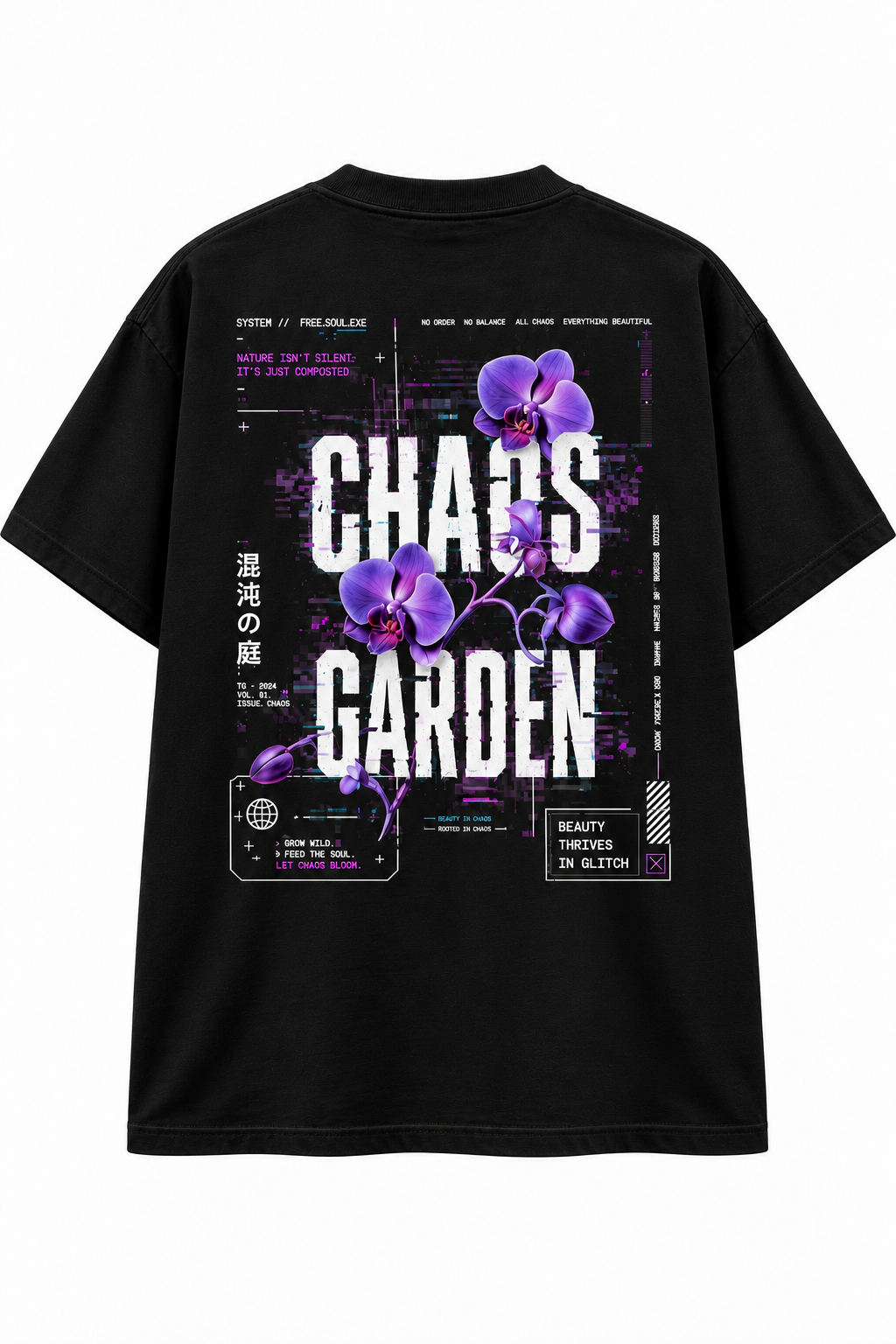 Chaos Garden Oversized T-Shirt