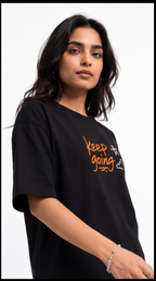 Hopeless Romantic Graphic Oversized T-Shirt – Black Aesthetic Streetwear Tee