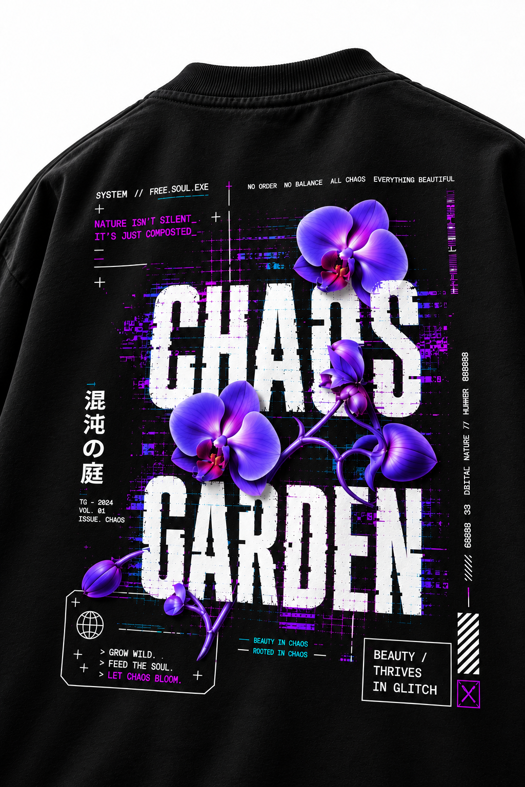 Chaos Garden Oversized T-Shirt