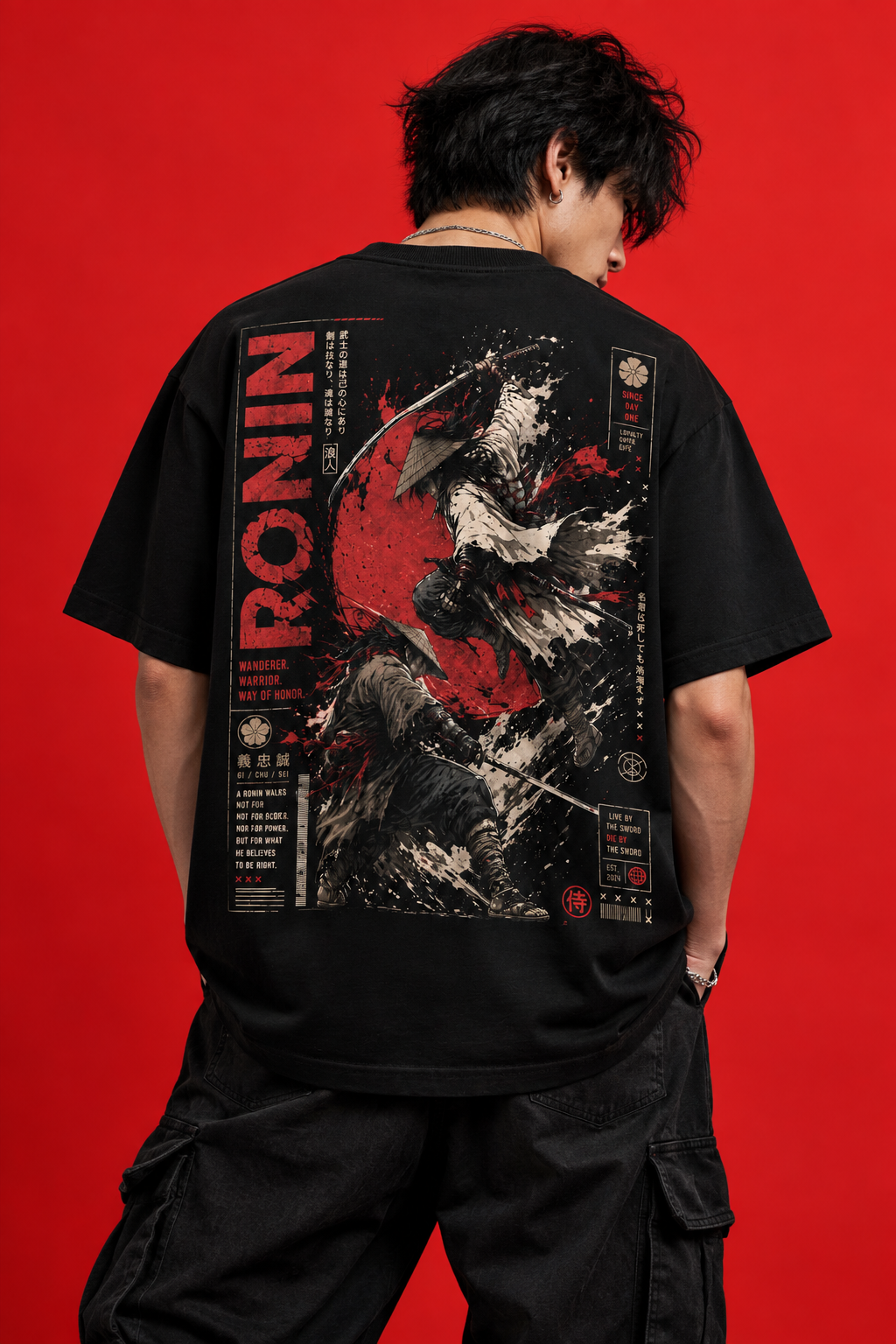Ronin Shadow Oversized T-Shirt