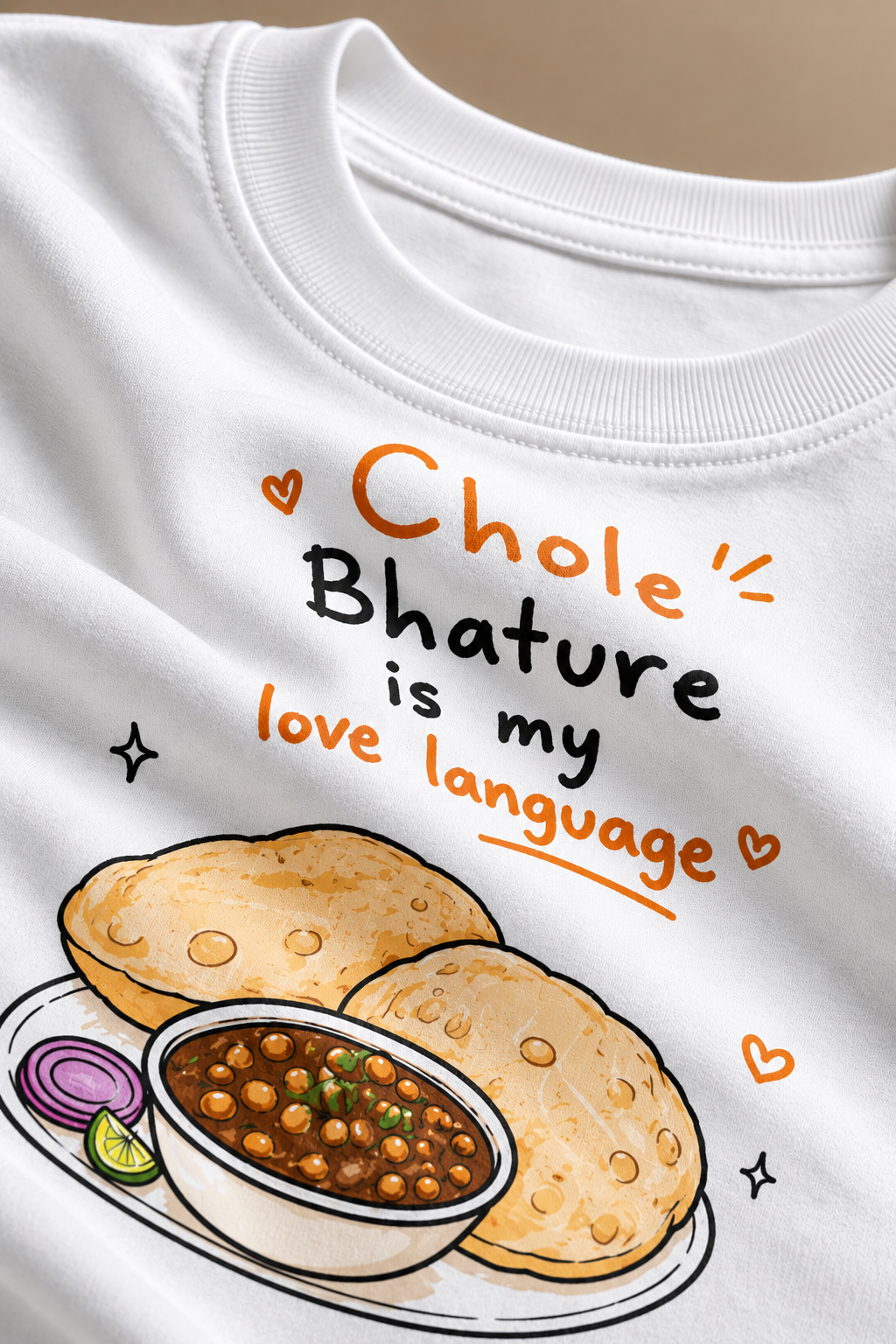 Chole Bhature Graphic T-Shirt