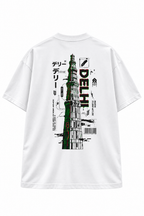 Delhi Skyline Oversized T-Shirt