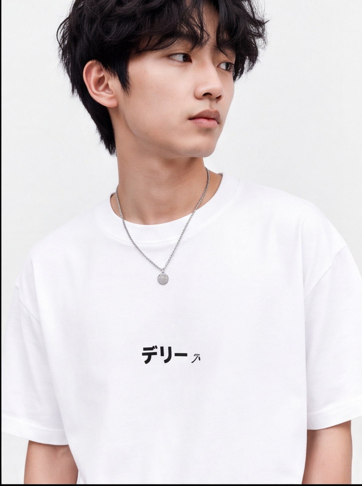 Delhi Skyline Graphic Oversized T-Shirt – White Urban Streetwear Tee