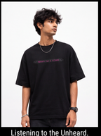 Chaos Garden Oversized T-Shirt – Cyber Floral Streetwear Tee