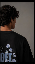 Soft Mood Oversized T-Shirt – Floral Aesthetic Graphic Tee