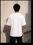 Chole Bhature Is My Love Language Oversized T-Shirt – White Graphic Tee