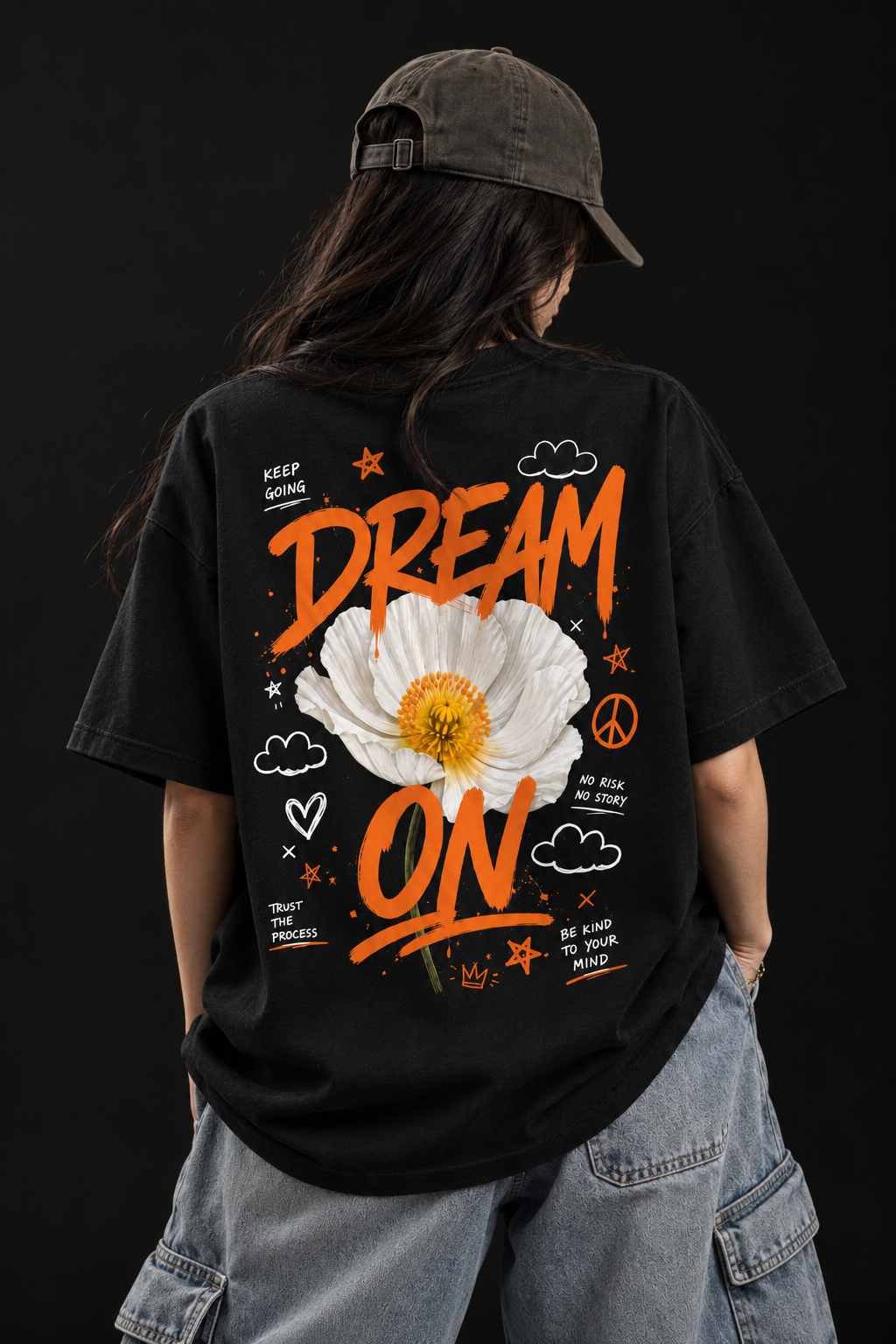 Dream On Floral T-Shirt