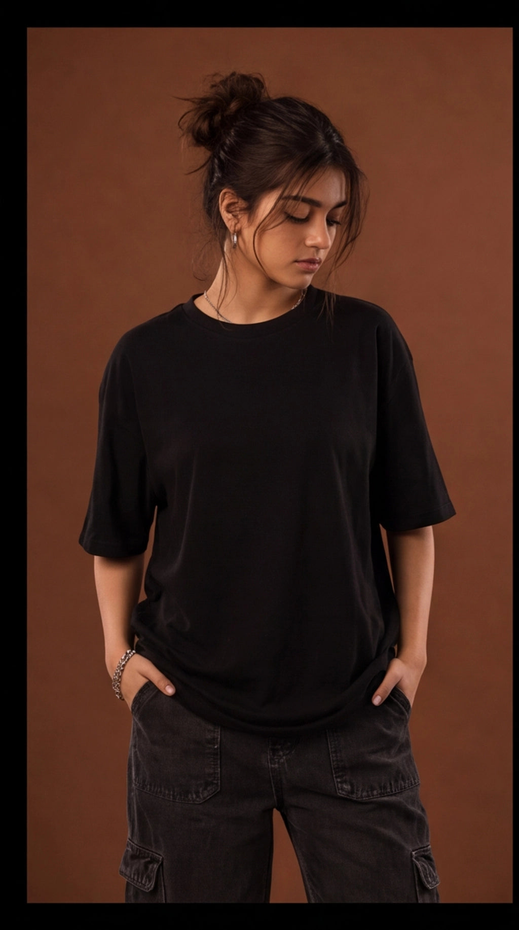 Hopeless Romantic Graphic Oversized T-Shirt – Black Aesthetic Streetwear Tee