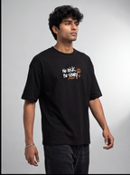 Ronin Shadow Oversized T-Shirt – Japanese Samurai Streetwear Graphic Tee