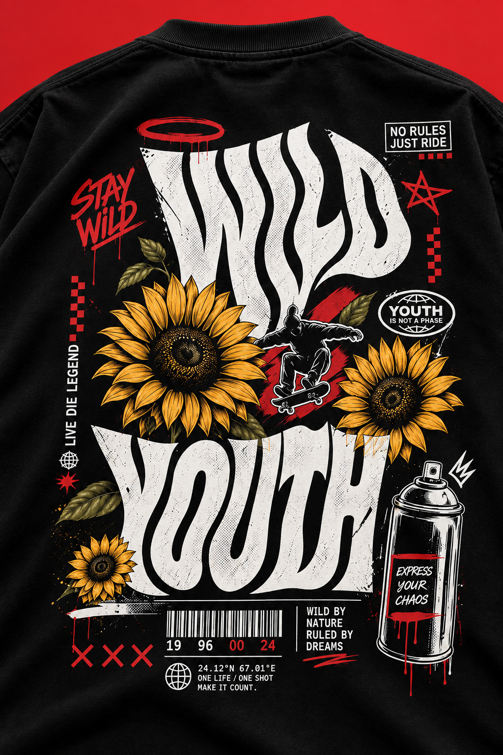 Wild Youth Oversized T-Shirt