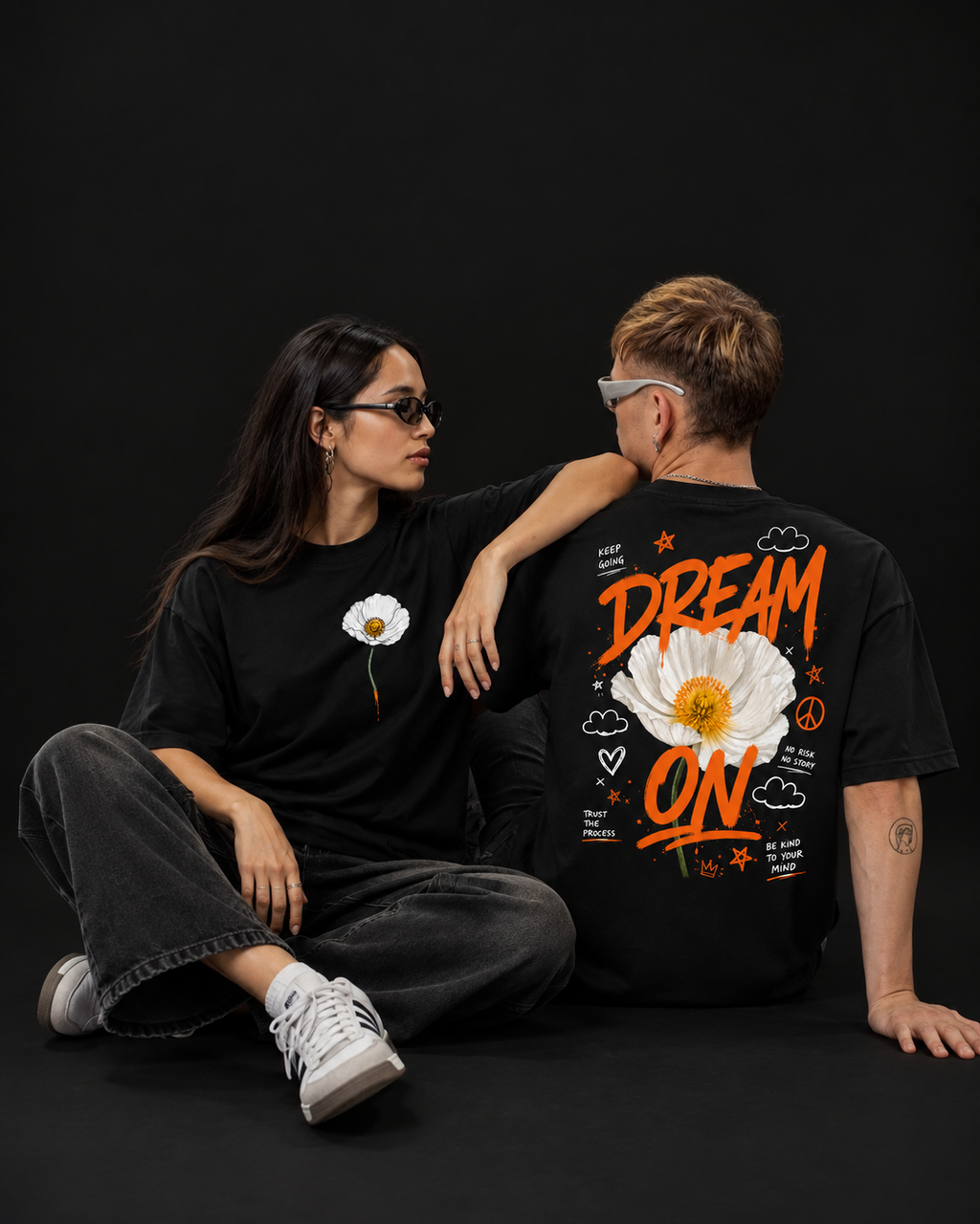 Dream On Floral T-Shirt
