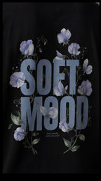 Soft Mood Oversized T-Shirt – Floral Aesthetic Graphic Tee