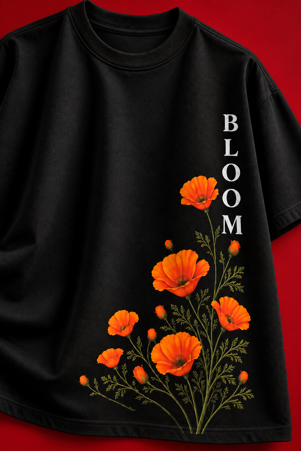 Bloom Floral Oversized T-Shirt