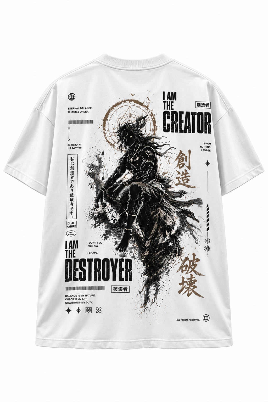 Creator Destroyer Oversized T-Shirt