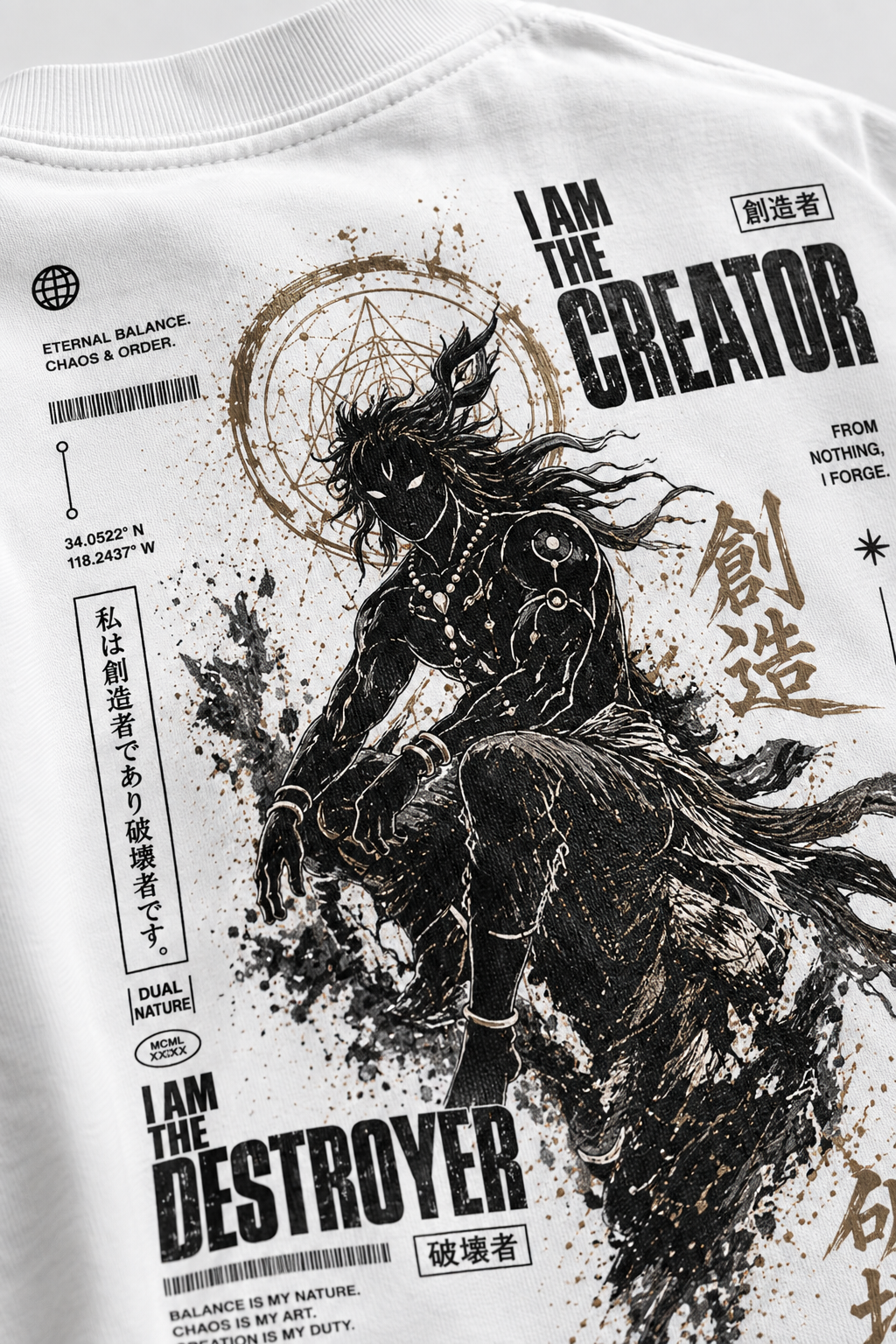 Creator Destroyer Oversized T-Shirt