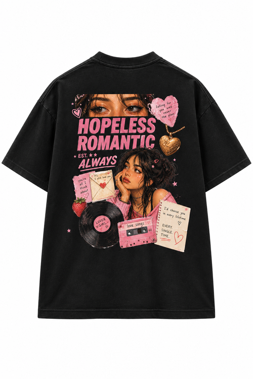 Hopeless Romantic Oversized T-Shirt