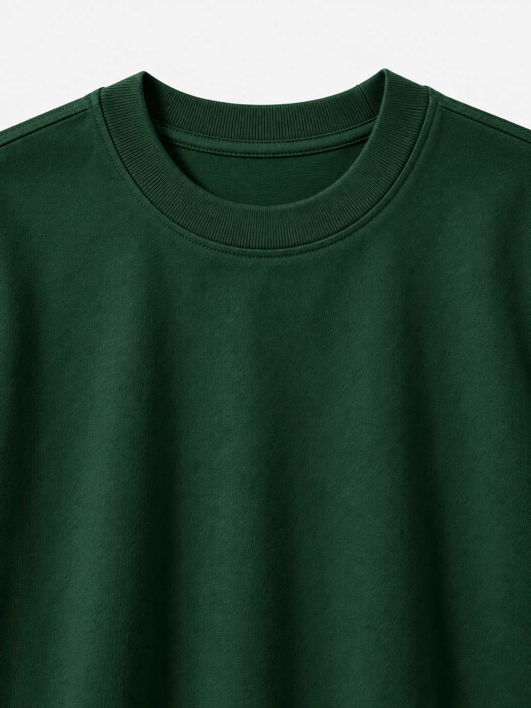 Everyday Essentials Oversized T-Shirt - Deep Green
