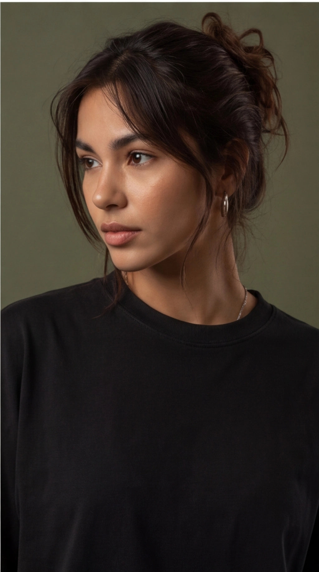 Dream On Floral Oversized T-Shirt – Black Aesthetic Graphic Tee