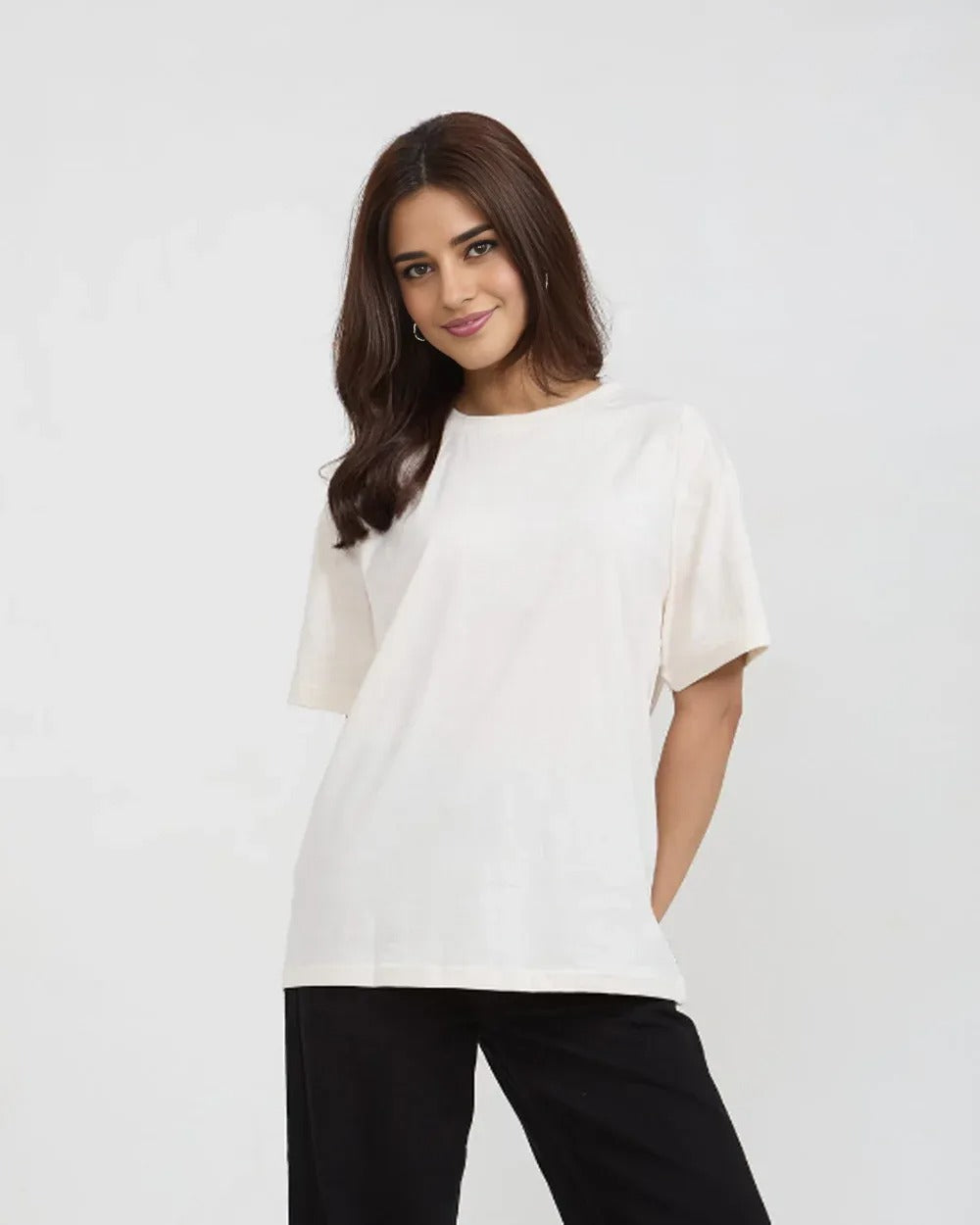 Everyday Essentials Plain Oversized T-Shirt – 6 Colors