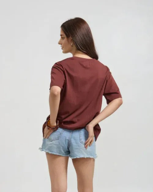 Everyday Essentials Plain Oversized T-Shirt – 6 Colors