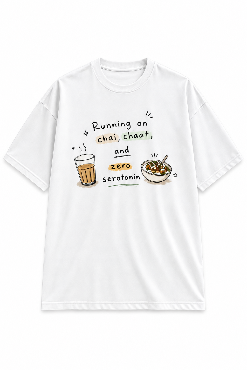 Chai Chaat Oversized T-Shirt