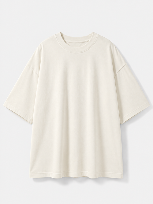 Everyday Essentials Oversized T-Shirt - Off White