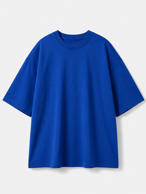 Everyday Essentials Oversized T-Shirt - Royal Blue