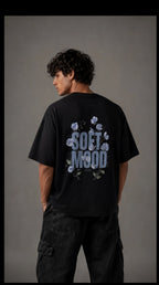 Soft Mood Oversized T-Shirt – Floral Aesthetic Graphic Tee
