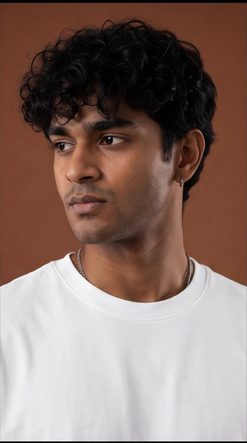 Delhi Skyline Graphic Oversized T-Shirt – White Urban Streetwear Tee